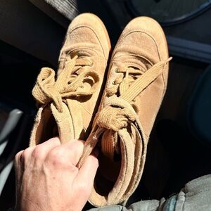 Zara Tan Heeled Boots